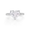 3.8ct Heart Diamond Ring