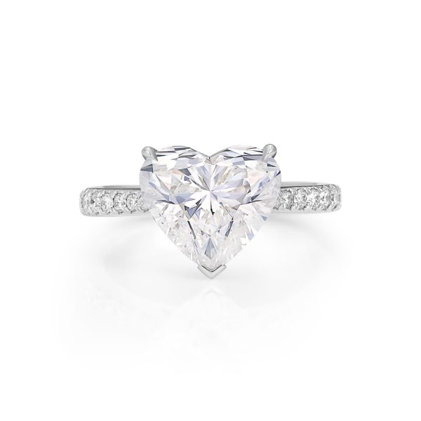 3.8ct Heart Diamond Ring