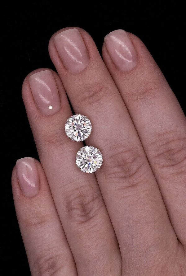 8a721b97179671e43d172098f9d50135 18k White Gold Lab Grown 1.5 Carat T.W. Diamond Stud Earrings