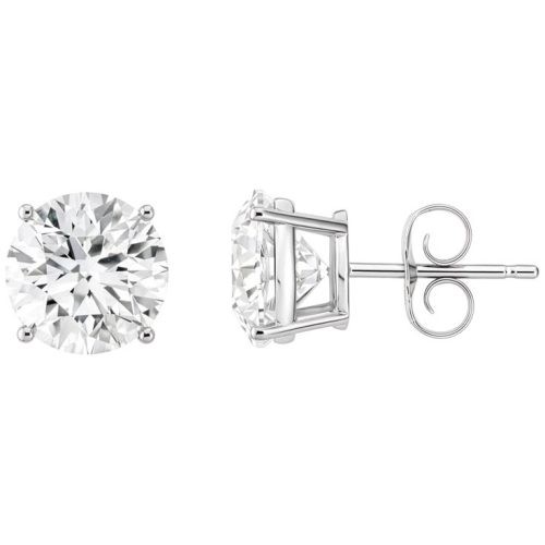 18k White Gold Lab Grown 1.5 Carat T.W. Diamond Stud Earrings