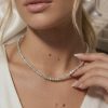il_1588xN.8099236435_lxgn Round Brilliant Riviere Diamond Necklace