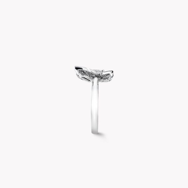 Pavé Butterfly Diamond Small Ring