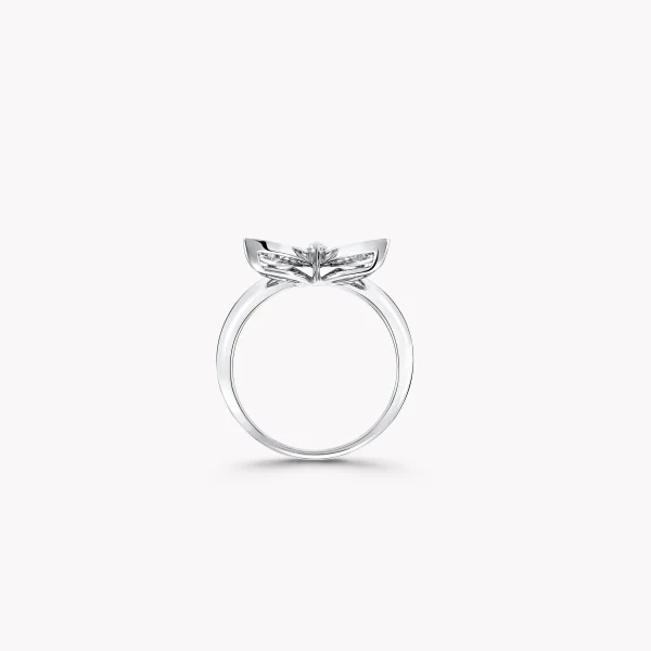 Pavé Butterfly Diamond Small Ring
