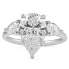 lr-193_pear_shape_lab_three_stone 2.41 carat Pear Shape Lab Diamond Three-Stone Engagement Ring