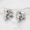 il_1588xN.7437146458_s9jn Emerald and Pear Duo Stud Earrings | Lab Grown Diamond | 18K Yellow Gold Modern Design